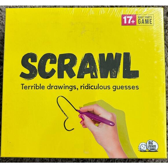 Scrawl: Adult Board Game - Picture 1 of 2